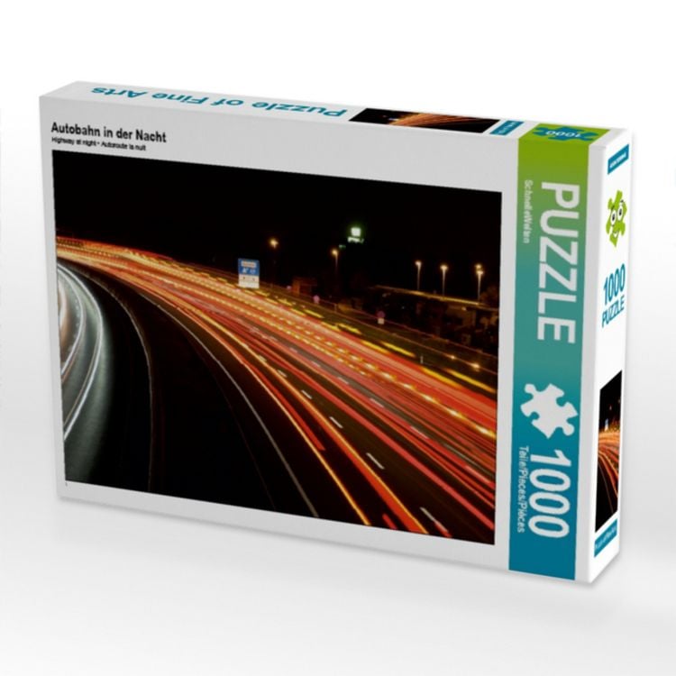 Produktbild: Autobahn in der Nacht (Puzzle)