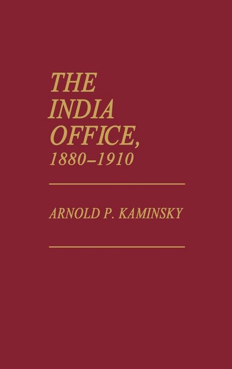 Produktbild: The India Office, 1880-1910