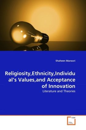 Produktbild: Mansori, S: Religiosity,Ethnicity,Individual's Values,and Ac