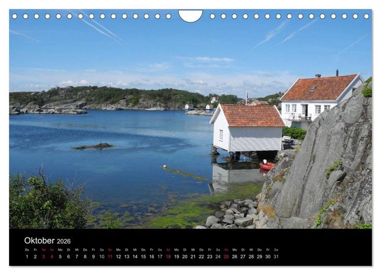 Produktbild: Norwegische Lichtblicke (Wandkalender 2026 DIN A4 quer), CALVENDO Monatskalender