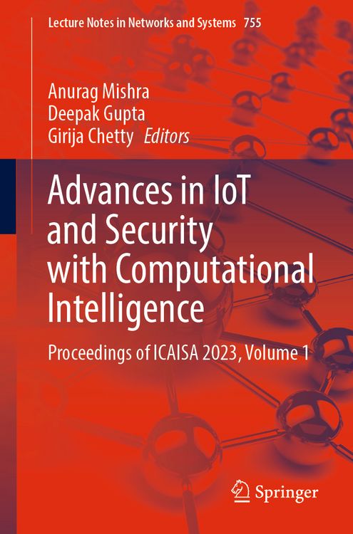 Produktbild: Advances in IoT and Security with Computational Intelligence