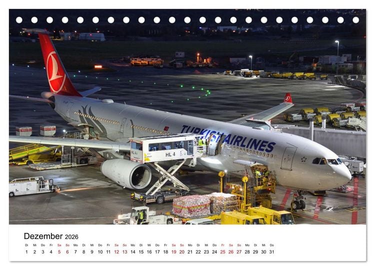 Produktbild: Flugzeuge aller Art (Tischkalender 2026 DIN A5 quer), CALVENDO Monatskalender