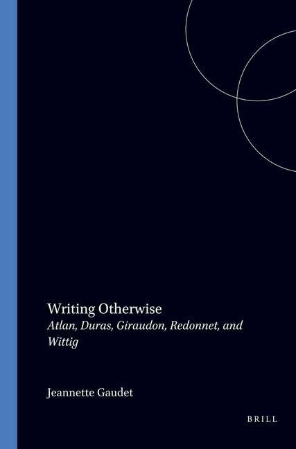 Produktbild: Writing Otherwise
