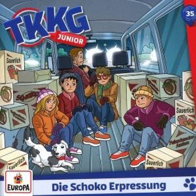 Produktbild: TKKG Junior 35: Die Schoko Erpressung