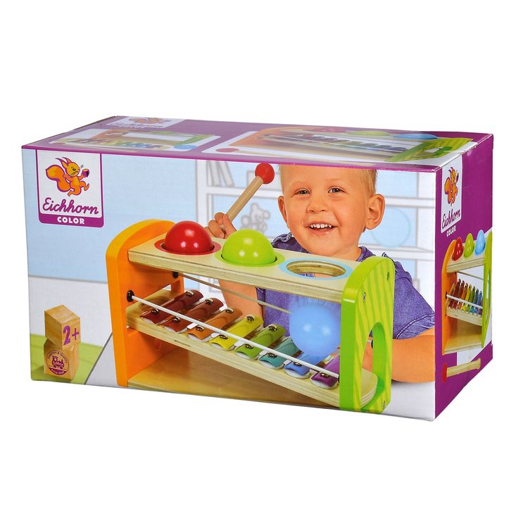 Produktbild: Eichhorn 100002233 - Xylophon Klopfbank