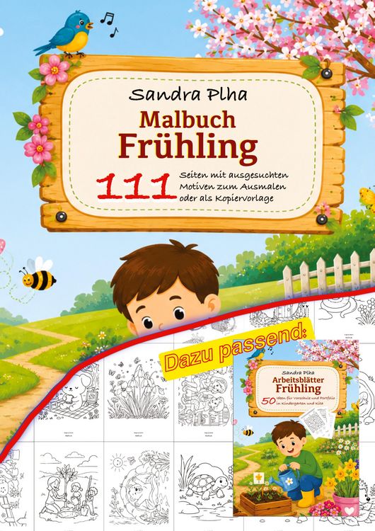 Produktbild: KitaFix Malbuch Fr&uuml;hling