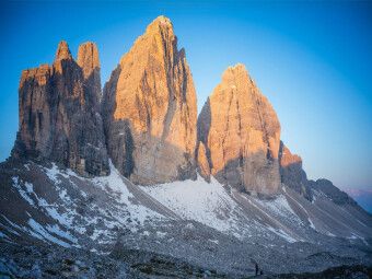 Produktbild: CALVENDO Puzzle Sonnenaufgang an den Drei Zinnen | 1000 Teile Lege-Gr&ouml;&szlig;e 64x48cm Foto-Puzzle f&uuml;r gl&uuml;ckliche Stunden