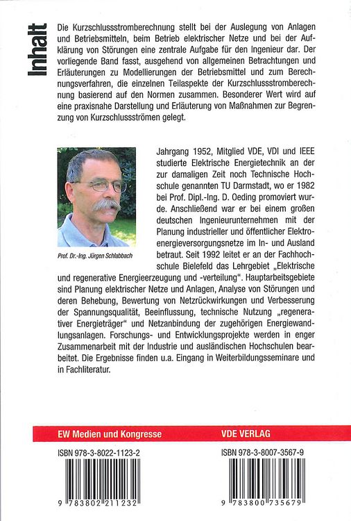 Produktbild: Kurzschlussstromberechnung