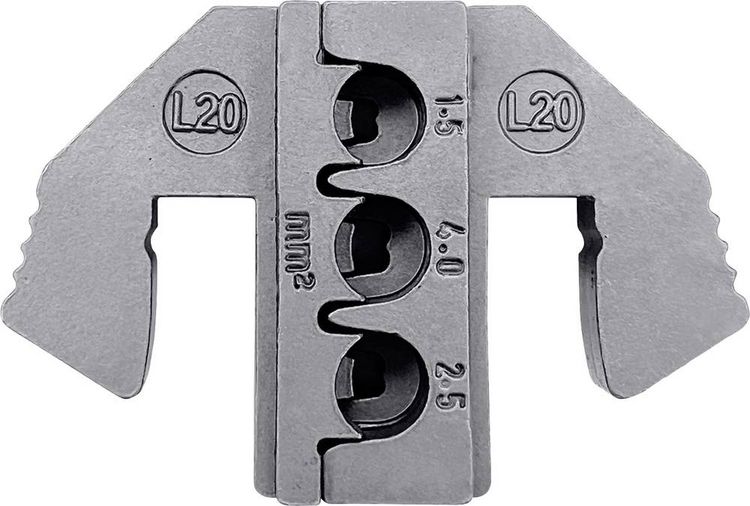 Produktbild: TOOLCRAFT TO-9625869 Crimpeinsatz MCP 6.3/4.8K & SPT Kontakt(SWS) 1.5 bis 2.5 mm&sup2; Passend f&uuml;r Marke (Zangen) TOOLCRAFT