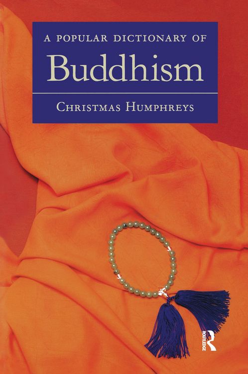 Produktbild: A Popular Dictionary of Buddhism