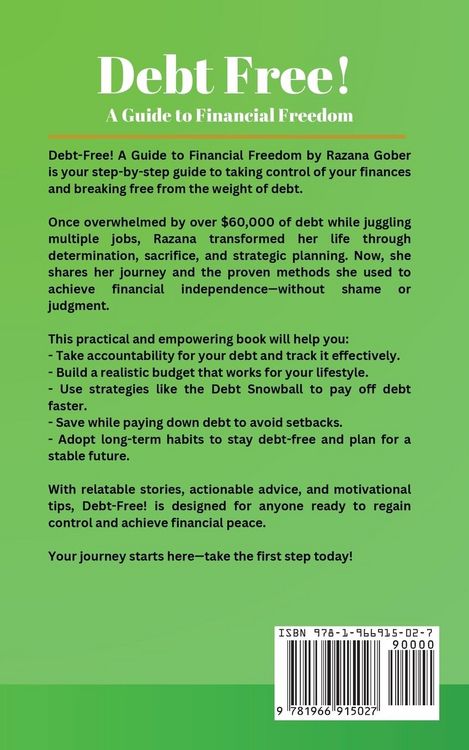 Produktbild: Debt Free! A Guide to Financial Freedom