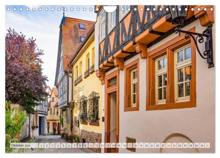 Produktbild: Aschaffenburg Impressionen (Wandkalender 2026 DIN A4 quer), CALVENDO Monatskalender