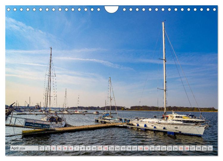 Produktbild: Rostock Impressionen (Wandkalender 2026 DIN A4 quer), CALVENDO Monatskalender
