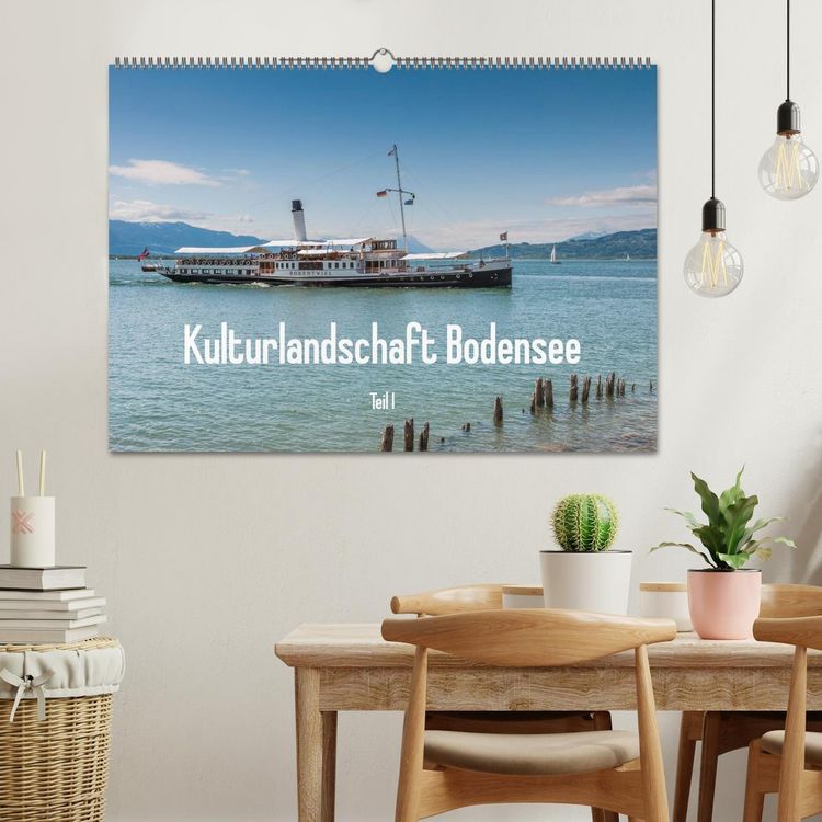 Produktbild: Kulturlandschaft Bodensee - Teil I (Wandkalender 2026 DIN A2 quer), CALVENDO Monatskalender