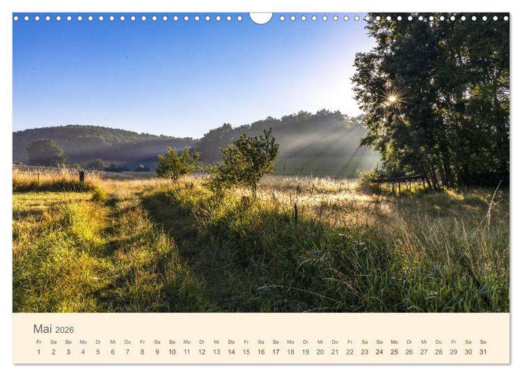 Produktbild: Lautrer Landschaften 2026 (Wandkalender 2026 DIN A3 quer), CALVENDO Monatskalender
