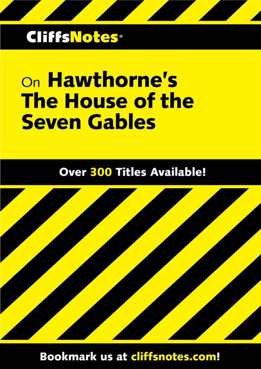 Produktbild: CliffsNotes on Hawthorne's The House of the Seven Gables