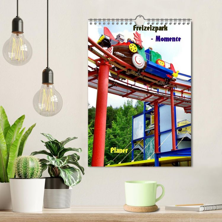 Produktbild: Freizeitparkmomente / Planer (Wandkalender 2026 DIN A4 hoch), CALVENDO Monatskalender