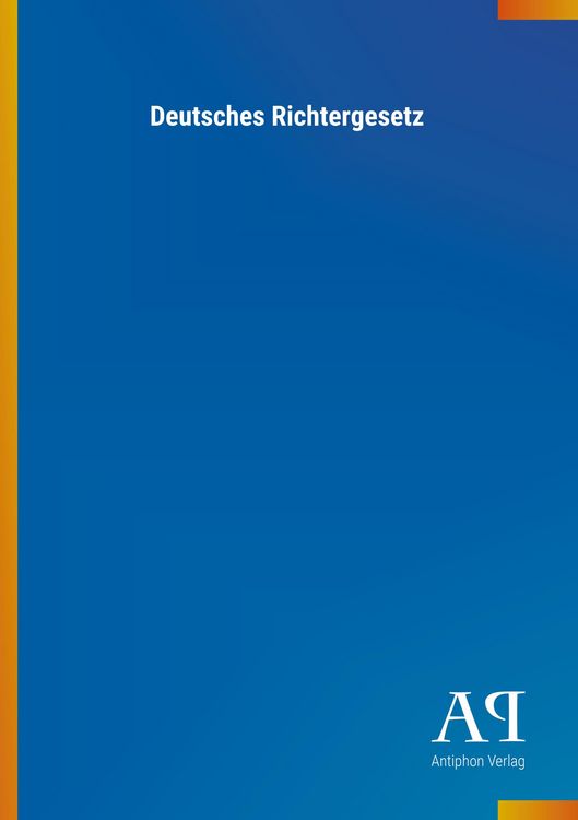 Produktbild: Deutsches Richtergesetz