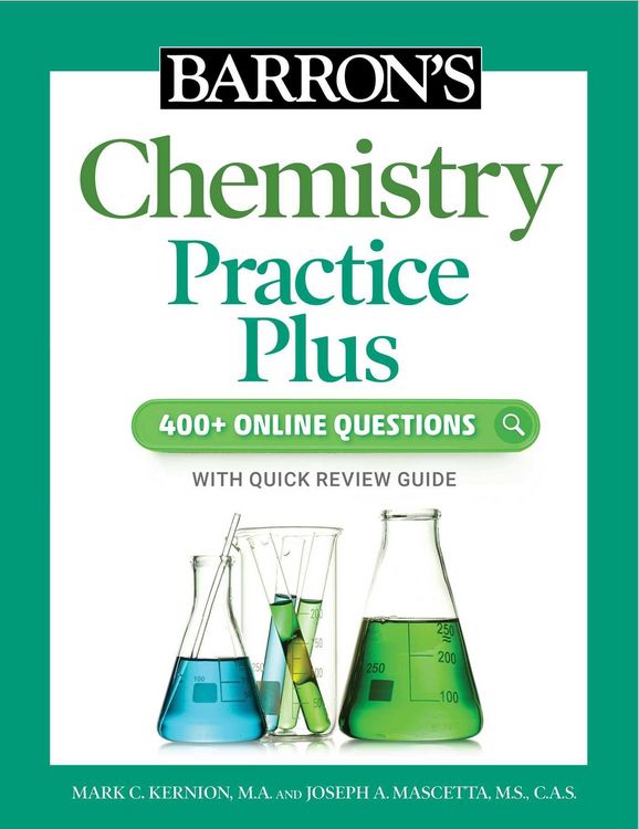 Produktbild: Barron's Chemistry Practice Plus: 400+ Online Questions and Quick Study Review