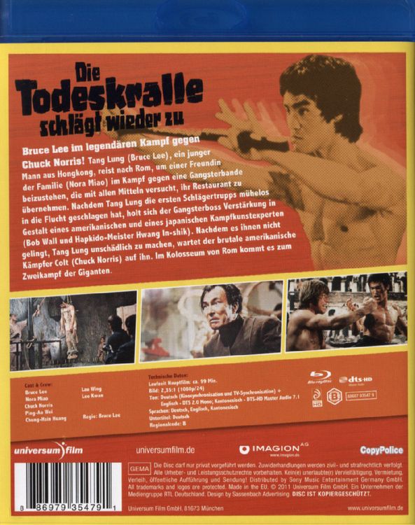 Produktbild: Bruce Lee - Die Todeskralle schl&auml;gt wieder zu - Uncut