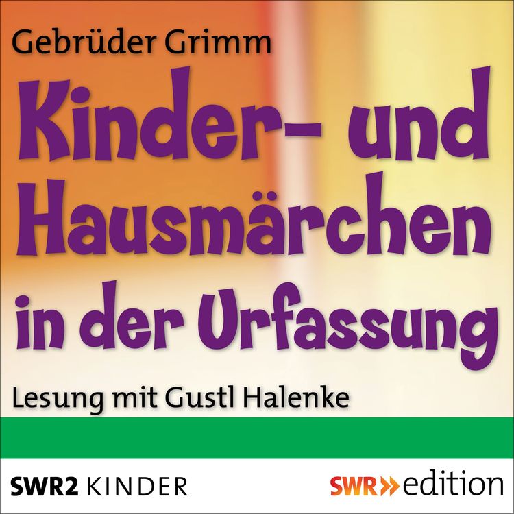 Produktbild: Kinder- und Hausm&auml;rchen in der Urfassung