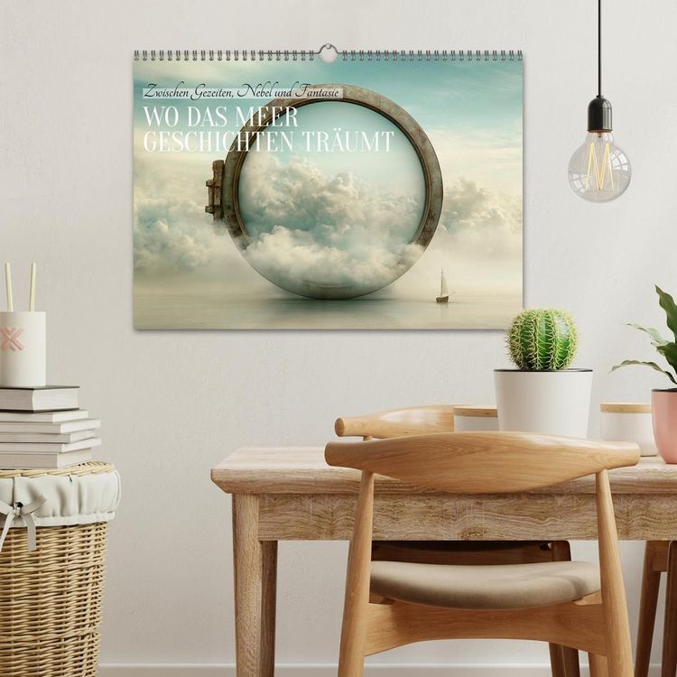 Produktbild: Wo das Meer Geschichten tr&auml;umt (Wandkalender 2027 DIN A3 quer), CALVENDO Monatskalender
