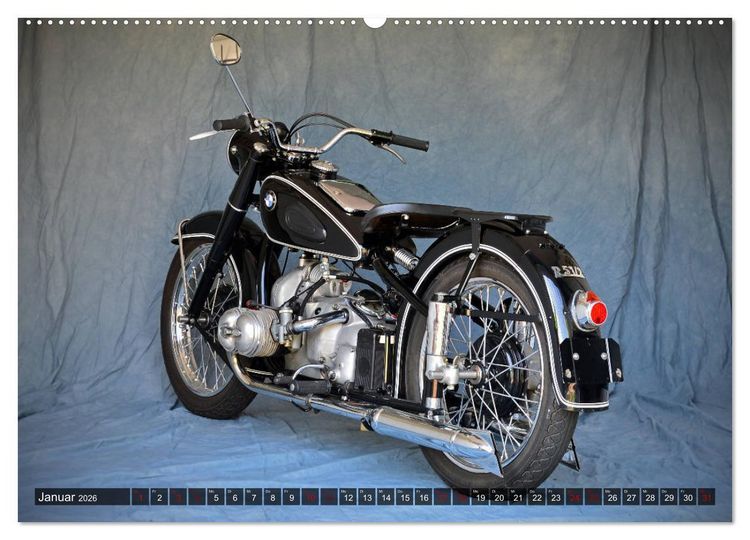 Produktbild: BMW R 51/2 (hochwertiger Premium Wandkalender 2026 DIN A2 quer), Kunstdruck in Hochglanz