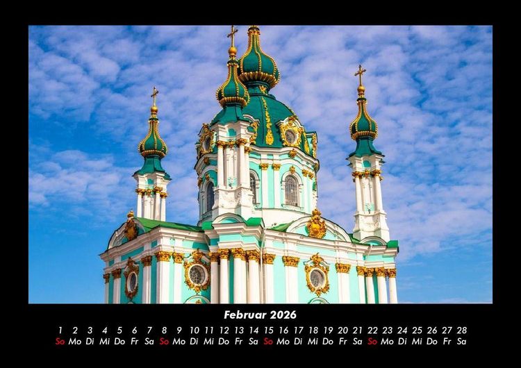Produktbild: Architektur 2026 Fotokalender DIN A3