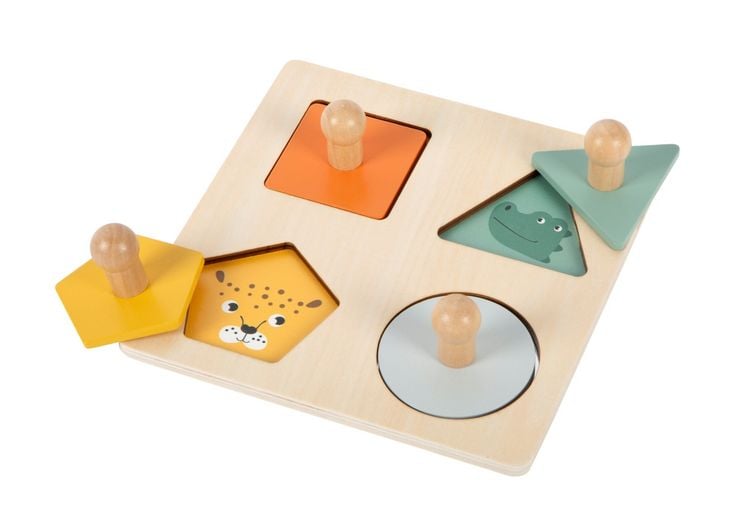 Produktbild: Montessori Setzpuzzle Formen und Motive
