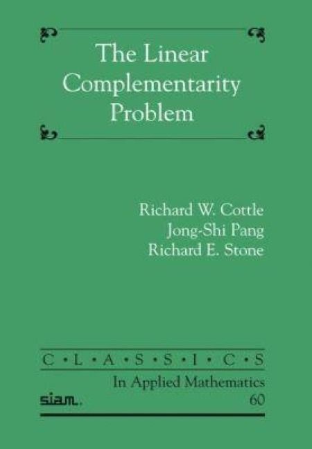 Produktbild: The Linear Complementarity Problem