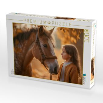 Produktbild: CALVENDO Puzzle Mein Pferd | 1000 Teile Lege-Gr&ouml;&szlig;e 64x48cm Foto-Puzzle f&uuml;r gl&uuml;ckliche Stunden