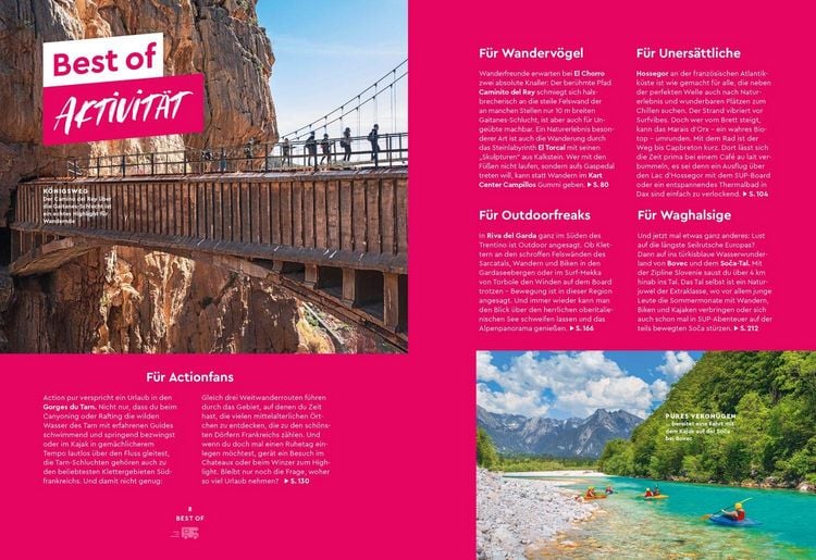 Produktbild: MARCO POLO Ab in den S&uuml;den! 100 traumhafte Campingziele von Portugal &uuml;ber Frankreich bis Griechenland