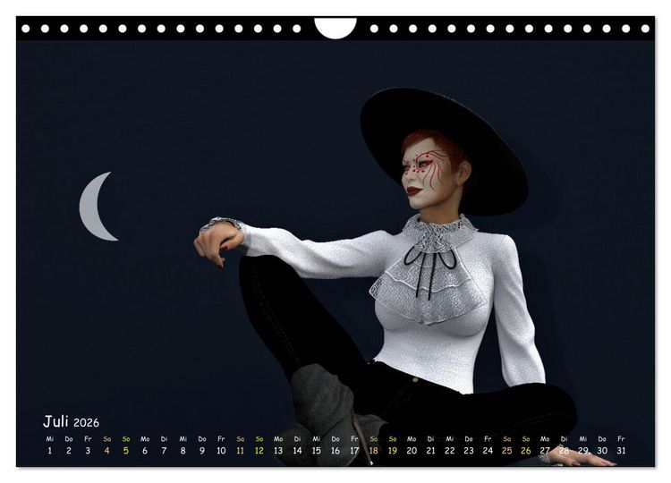 Produktbild: Sch&ouml;ne Scheinwelt (Wandkalender 2026 DIN A4 quer), CALVENDO Monatskalender