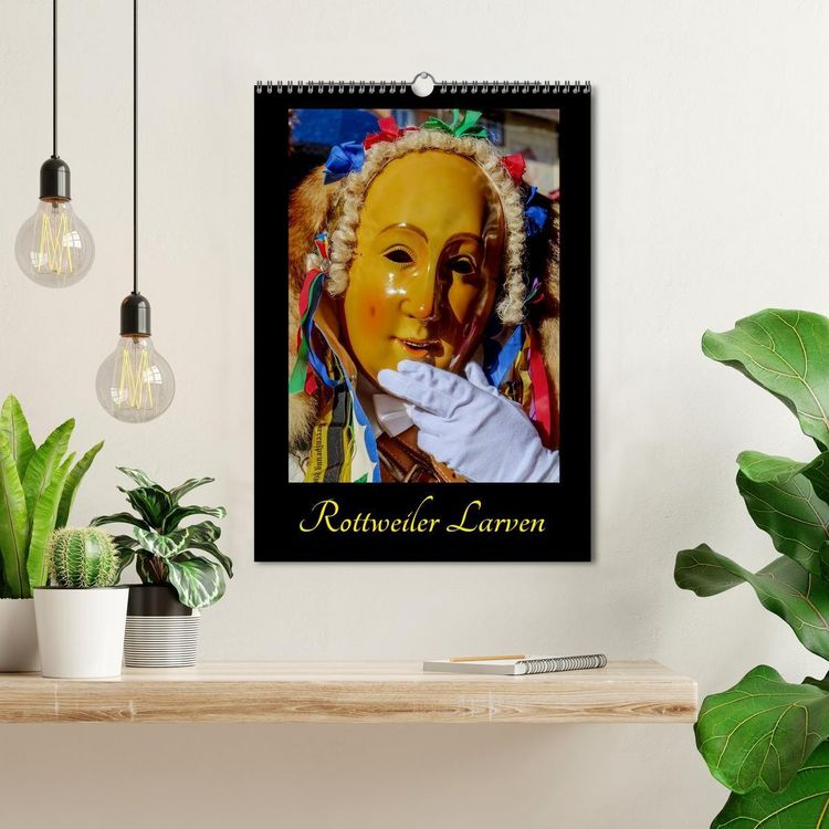 Produktbild: Rottweiler Larven (Wandkalender 2026 DIN A3 hoch), CALVENDO Monatskalender
