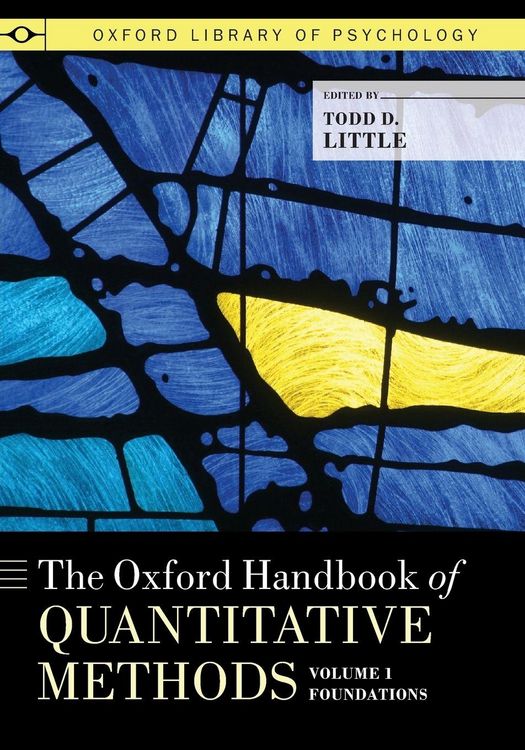 Produktbild: Oxford Handbook of Quantitative Methods, Volume 1