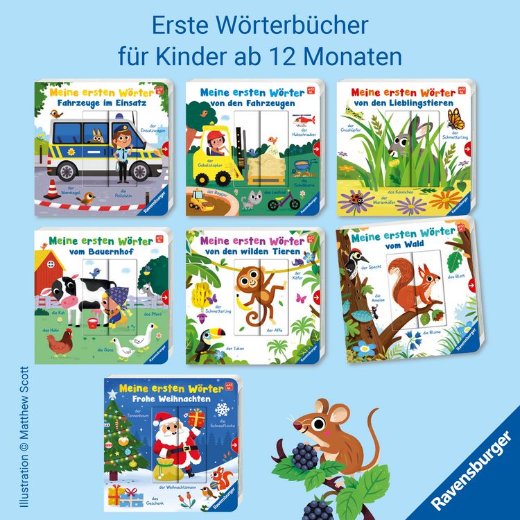 Produktbild: Meine ersten W&ouml;rter - Frohe Weihnachten