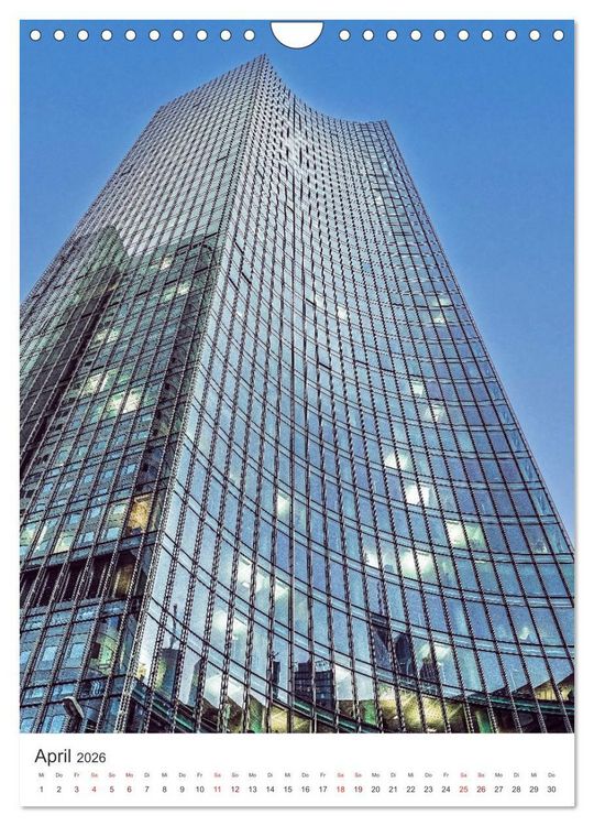Produktbild: Frankfurt Turmvisionen (Wandkalender 2026 DIN A4 hoch), CALVENDO Monatskalender