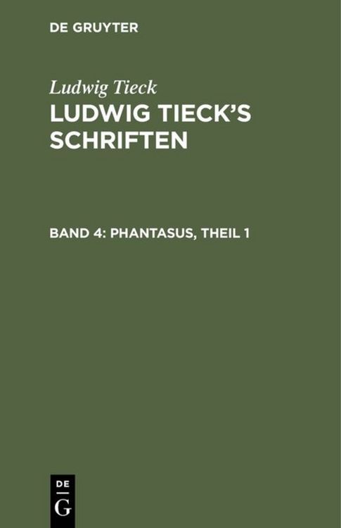 Produktbild: Phantasus, Theil 1