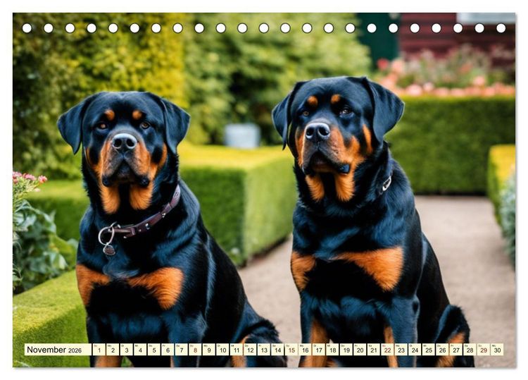 Produktbild: Molosser - Gigantischer Kuschelfaktor (Tischkalender 2026 DIN A5 quer), CALVENDO Monatskalender