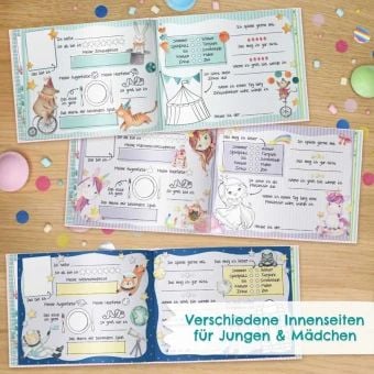 Produktbild: Freundebuch - Meine Kindergartenfreunde - Design 3 - rosa Cover