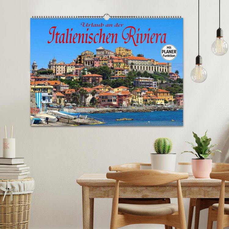 Produktbild: Urlaub an der Italienischen Riviera (Wandkalender 2026 DIN A2 quer), CALVENDO Monatskalender