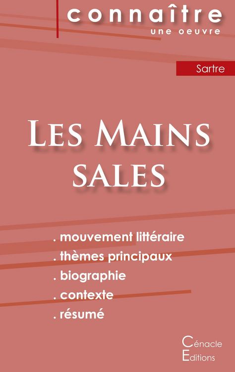 Produktbild: Fiche de lecture Les Mains sales de Jean-Paul Sartre (Analyse litt&eacute;raire de r&eacute;f&eacute;rence et r&eacute;sum&eacute; complet)