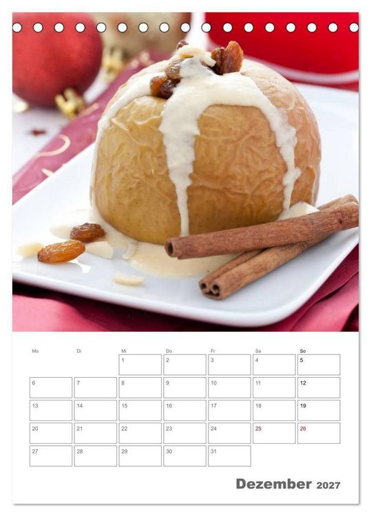 Produktbild: Herzhaft - S&uuml;&szlig; / Mein K&uuml;chenplaner (Tischkalender 2027 DIN A5 hoch), CALVENDO Monatskalender