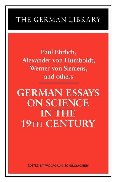 Produktbild: German Essays on Science in the 19th Century