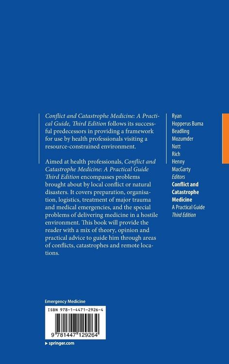 Produktbild: Conflict and Catastrophe Medicine