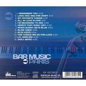 Produktbild: Bar Music- Paris