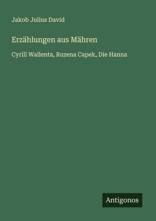 Produktbild: Erz&auml;hlungen aus M&auml;hren