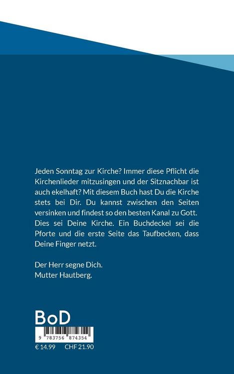 Produktbild: Portable Kirche in Buchform