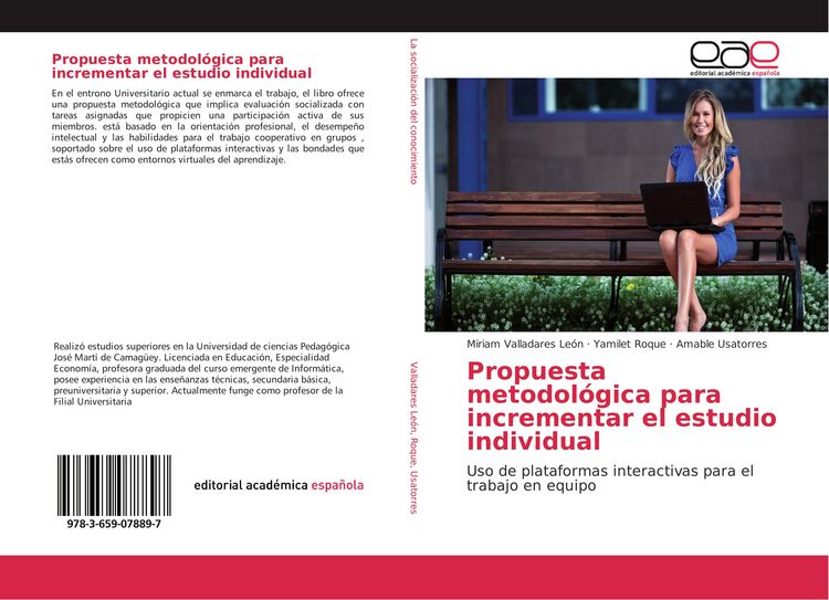 Produktbild: Propuesta metodol&oacute;gica para incrementar el estudio individual