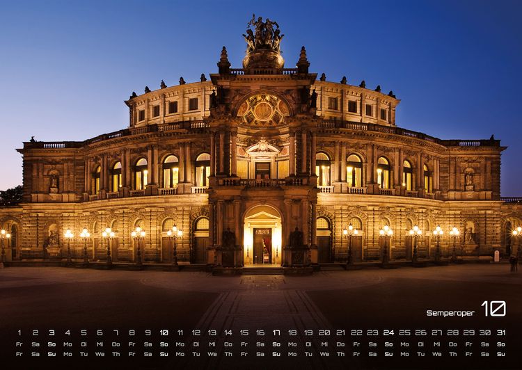 Produktbild: Dresden - magisches Elbflorenz - 2027 - Kalender DIN A2